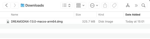 Mounting the disk image