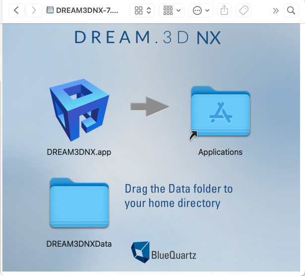Copying to Applications