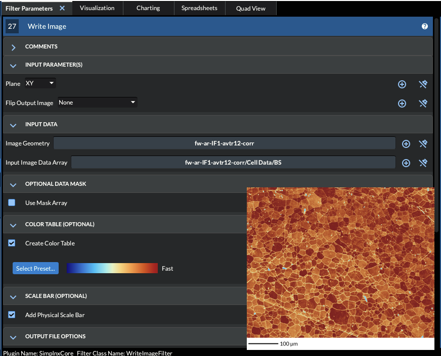 Write Image File Enhancements