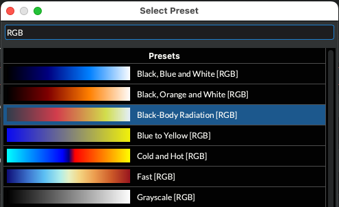 Even More Color Presets
